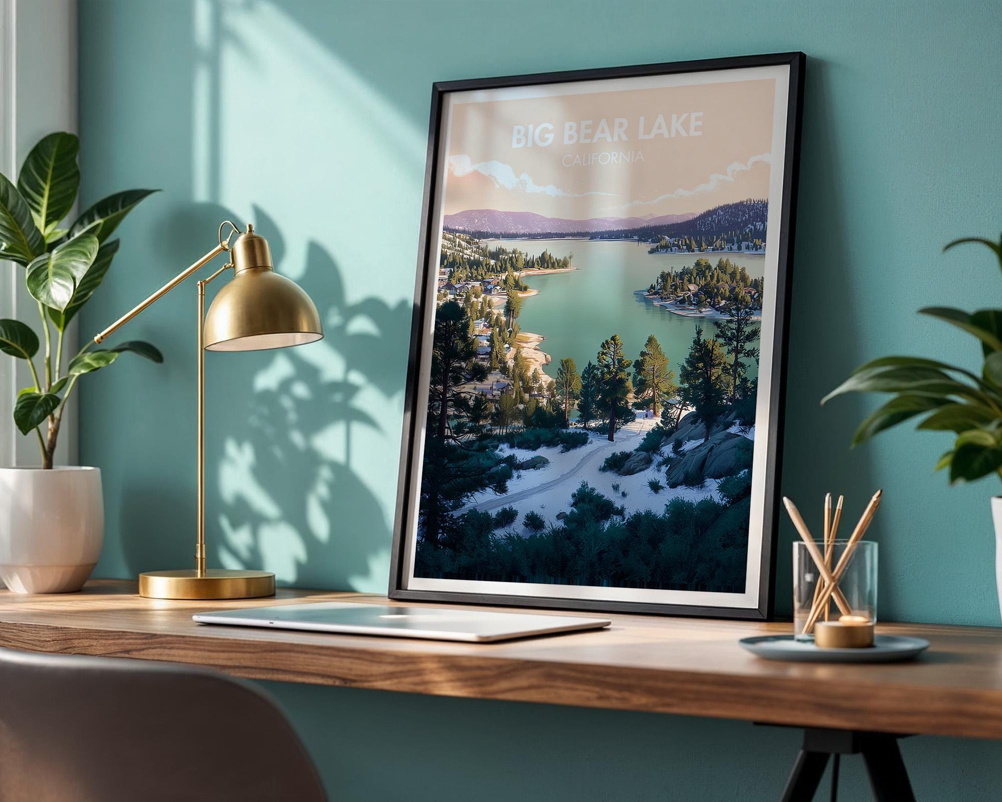 Big Bear Lake Poster