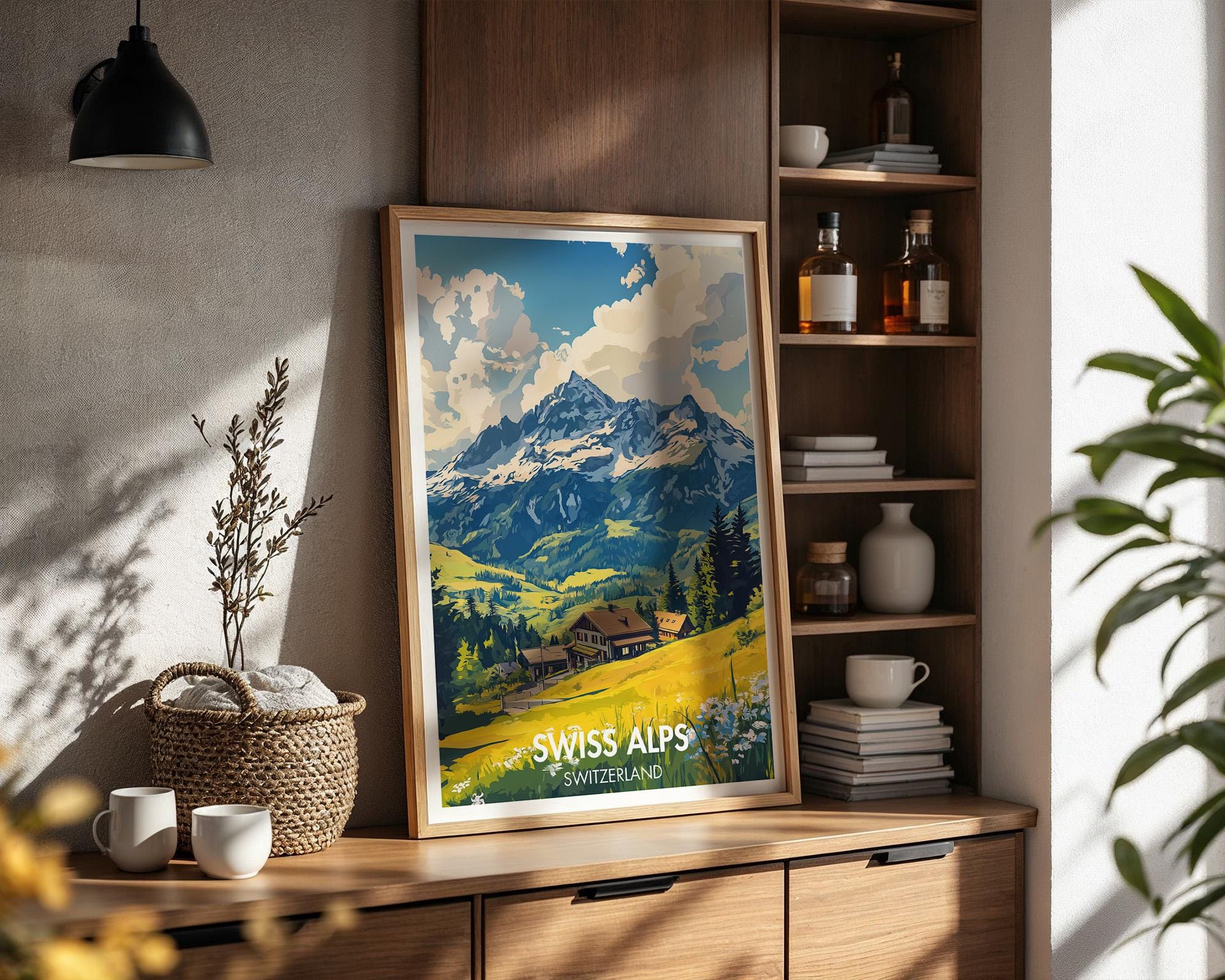 Swiss Alps Poster