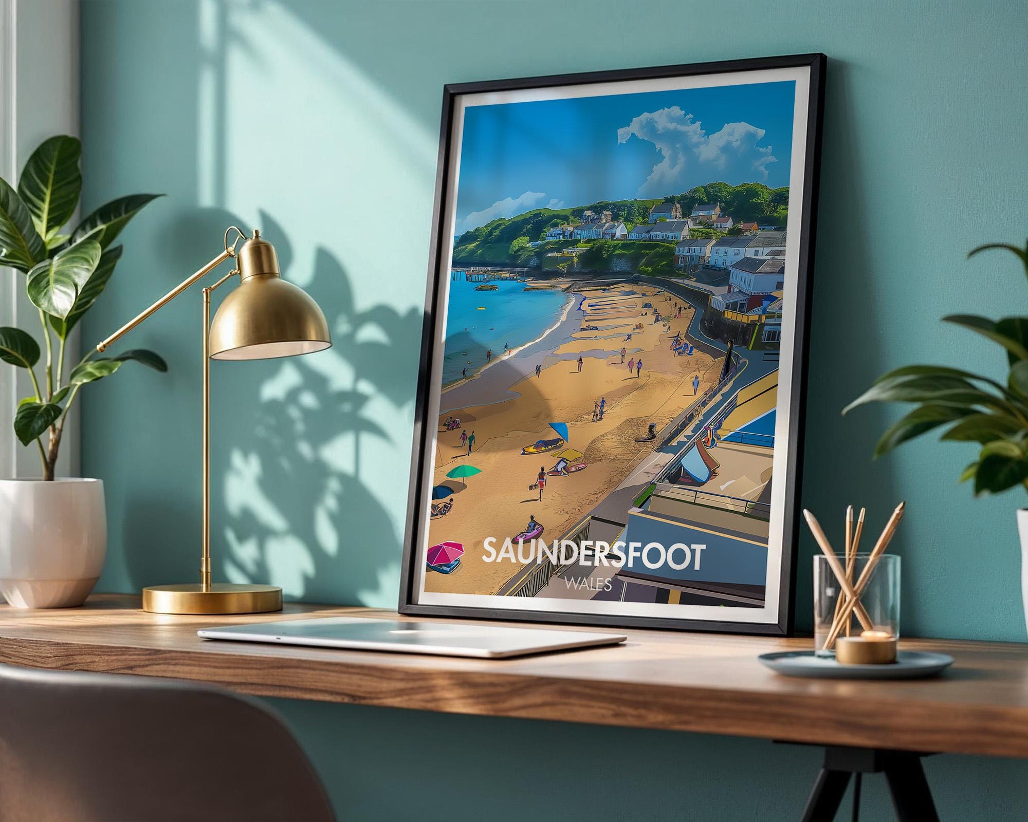 Saundersfoot Poster