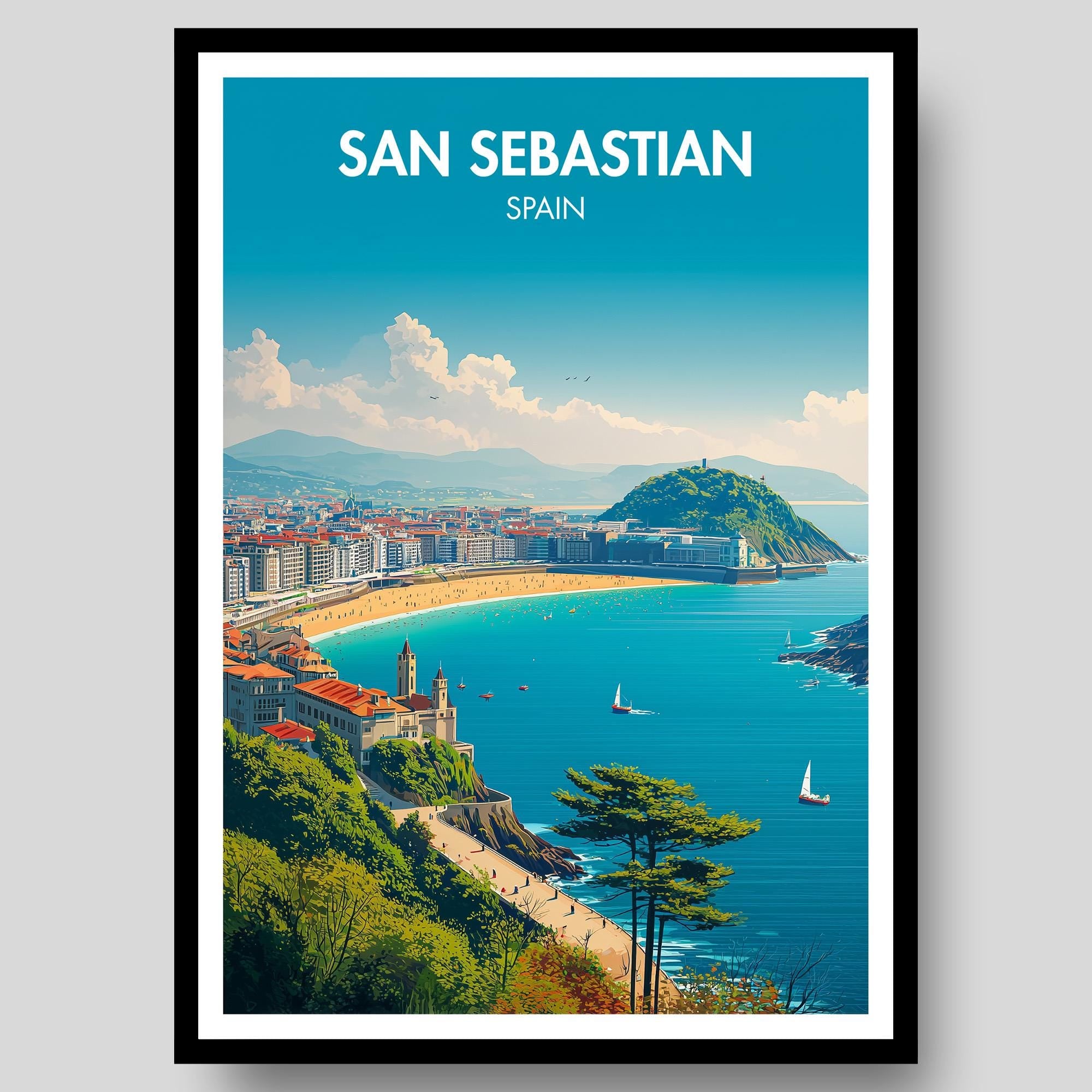 San Sebastián Poster