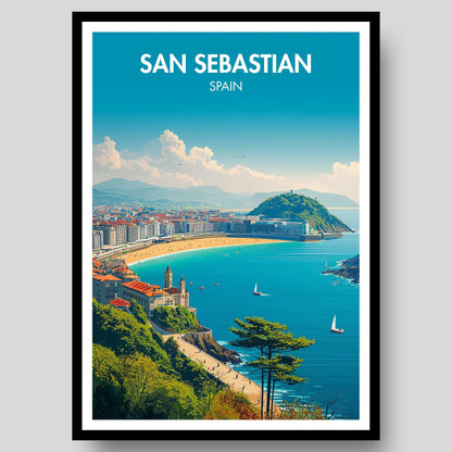 San Sebastián Poster