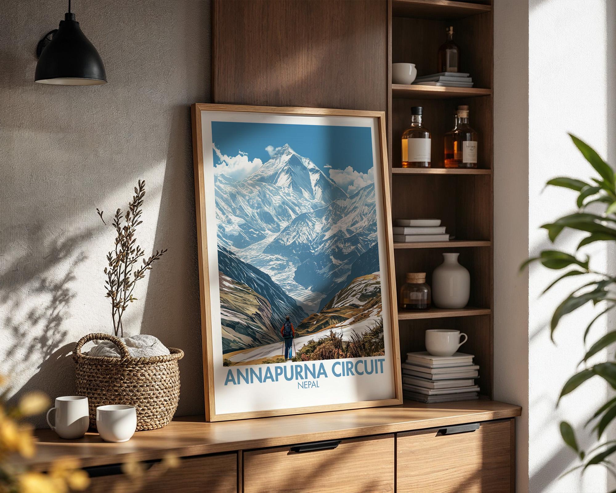 Annapurna Circuit Poster