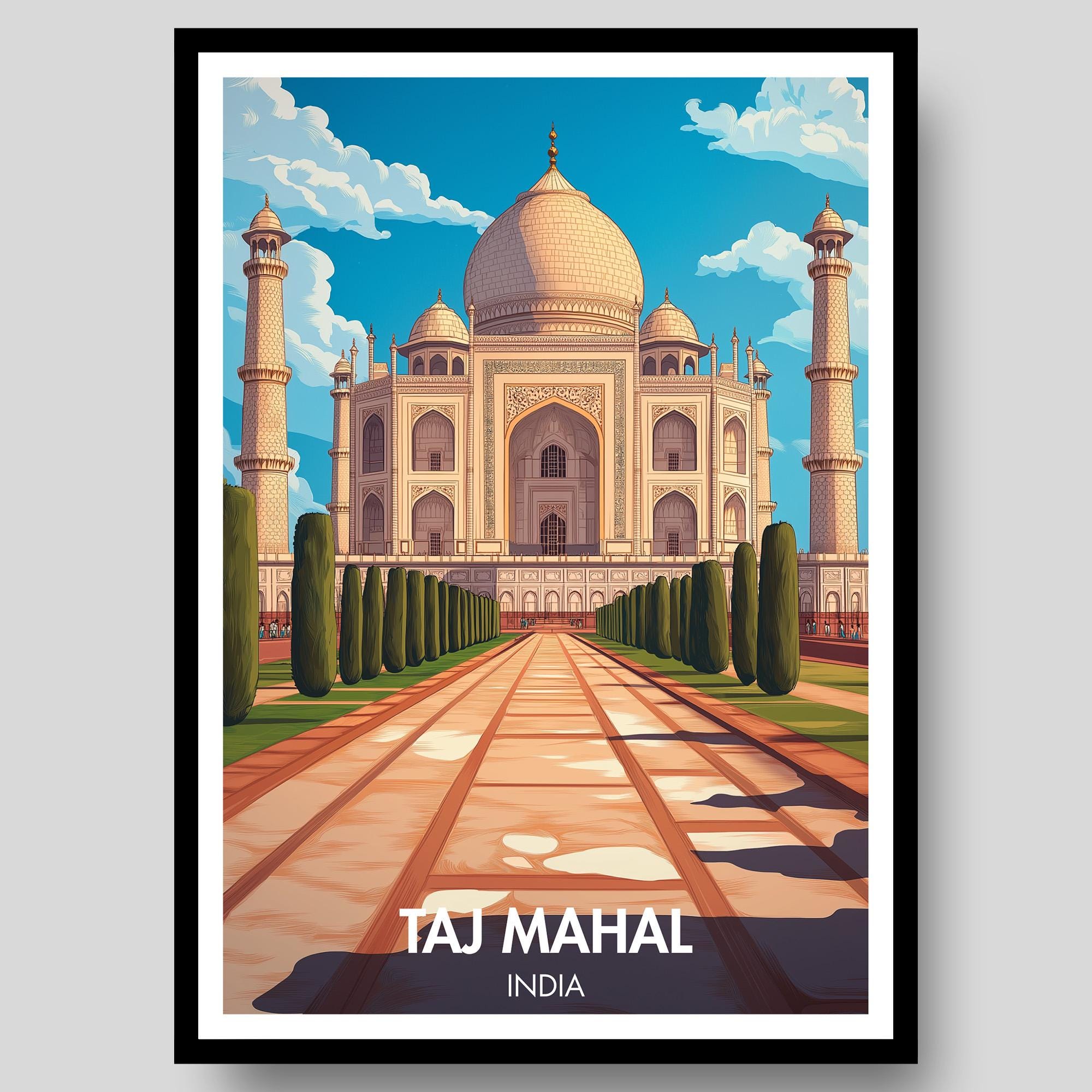 Taj Mahal Poster