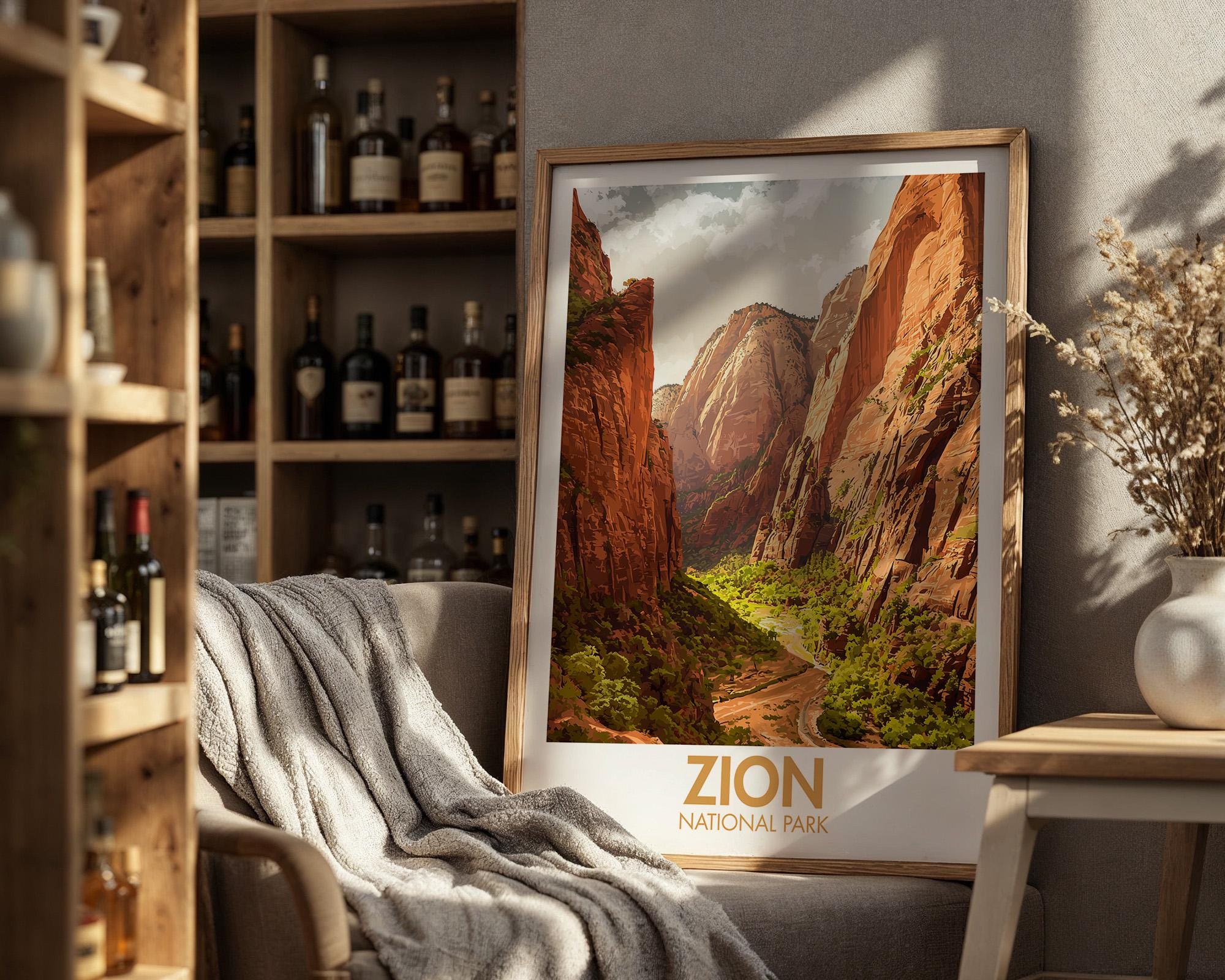 Zion National Park Poster