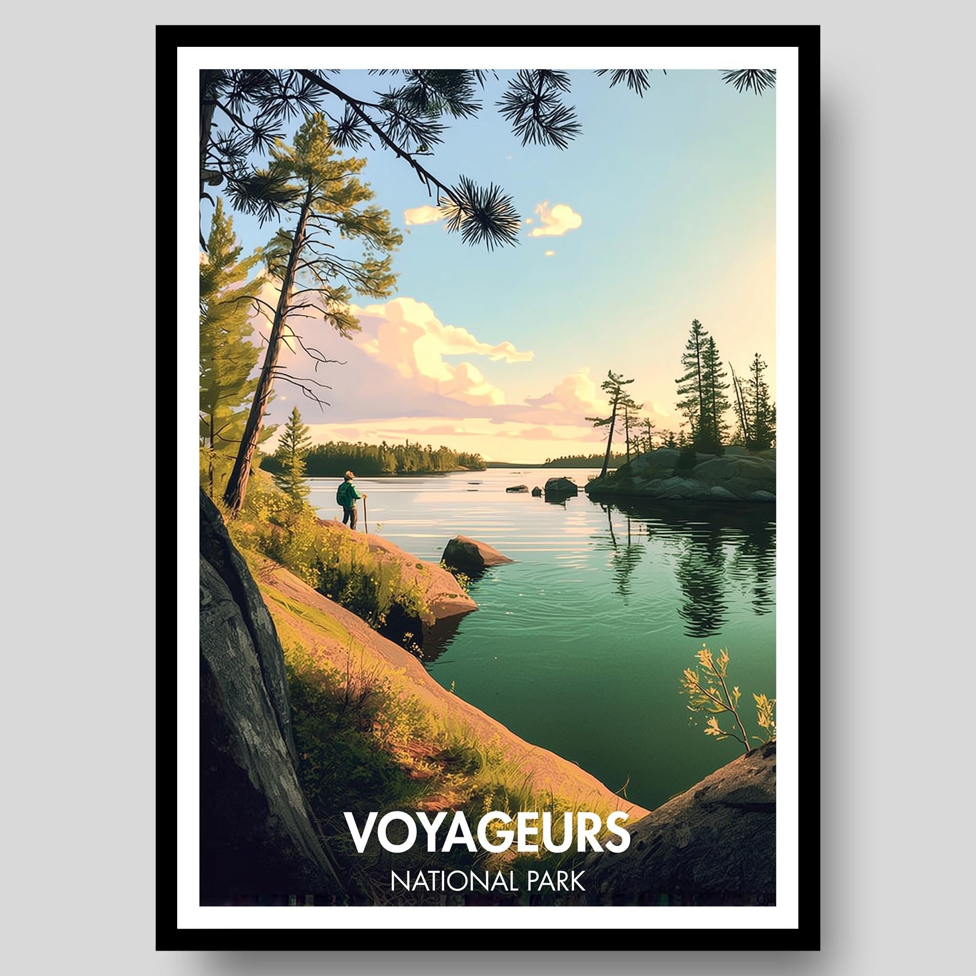 Voyageurs National Park Poster