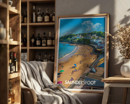 Saundersfoot Poster
