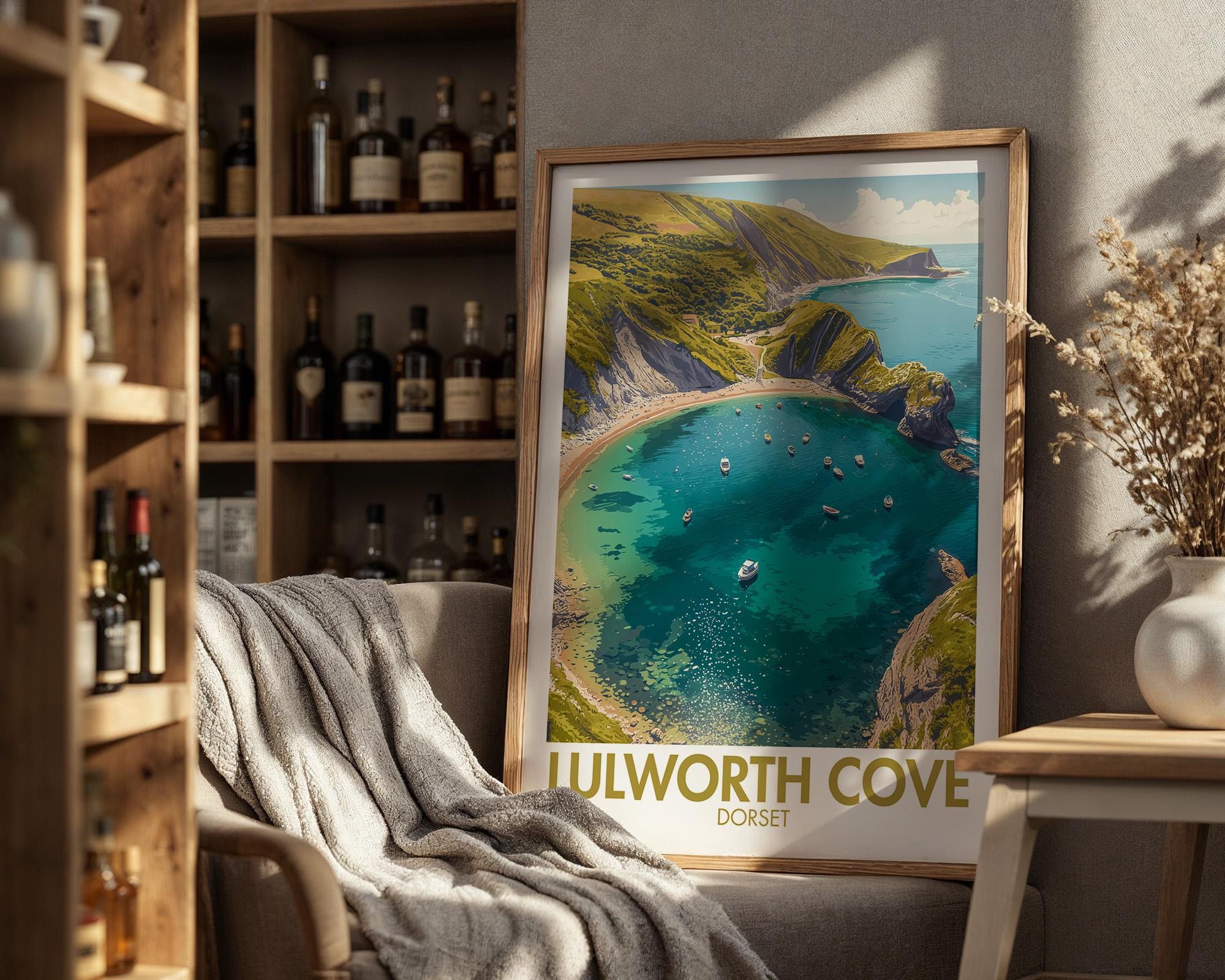 Lulworth Cove Poster