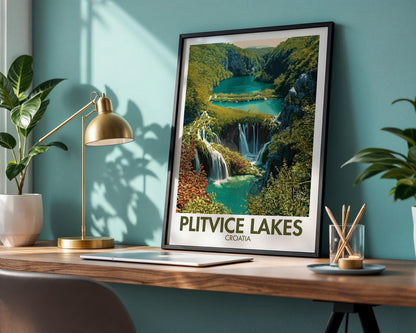 Plitvice Lakes Poster