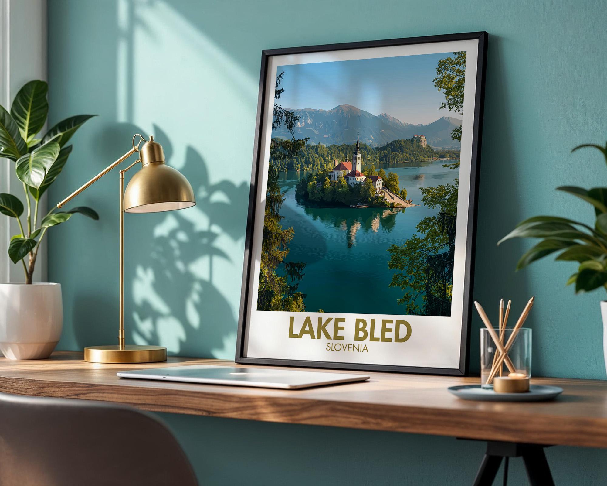 Lake Bled Poster