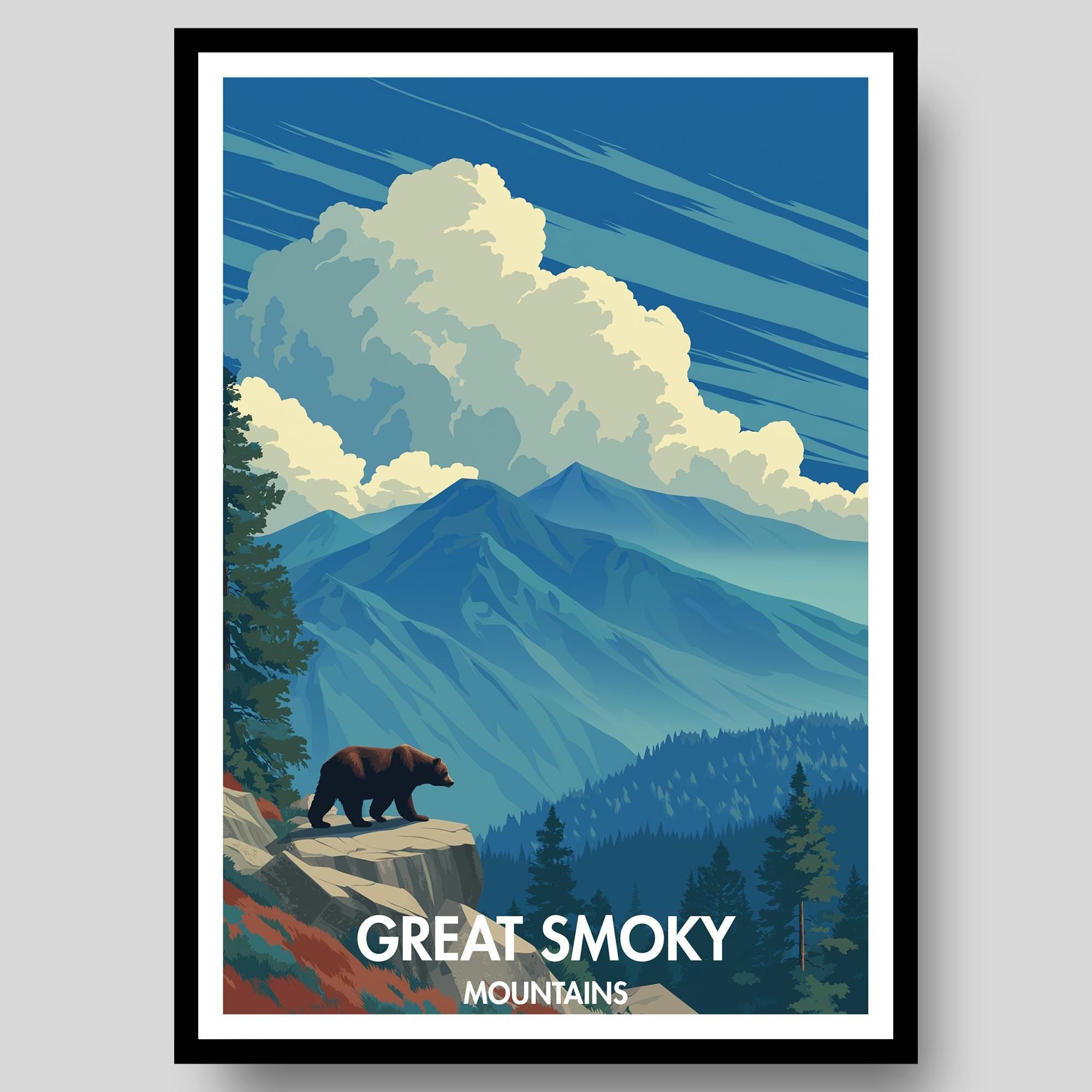 Great Smoky Mountains Poster