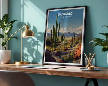 Saguaro National Park Poster