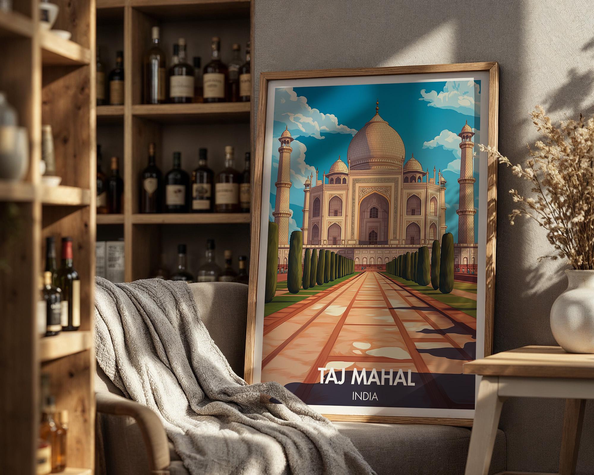 Taj Mahal Poster