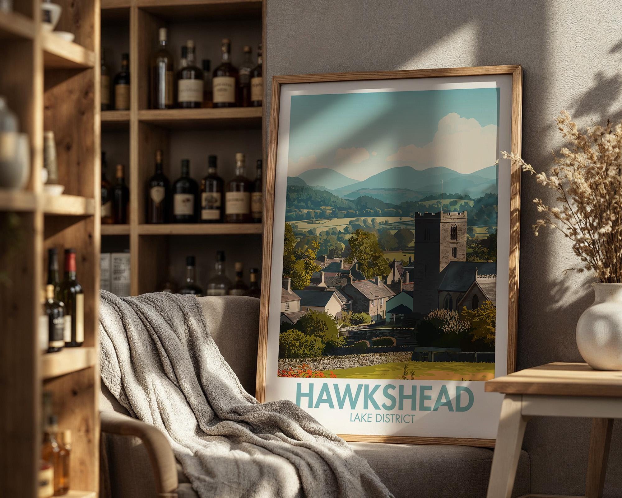 Hawkshead Poster