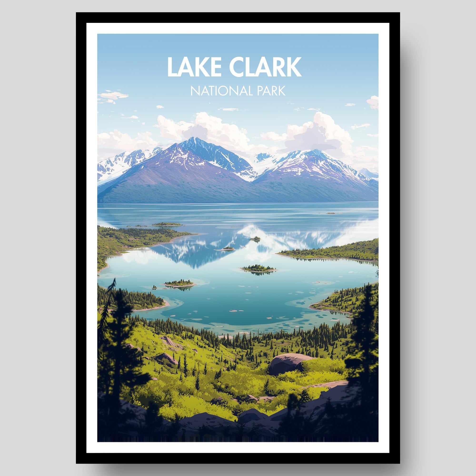 Lake Clark National Park Poster