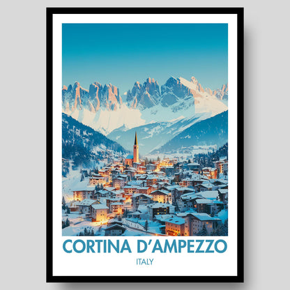 Cortina d’Ampezzo Poster