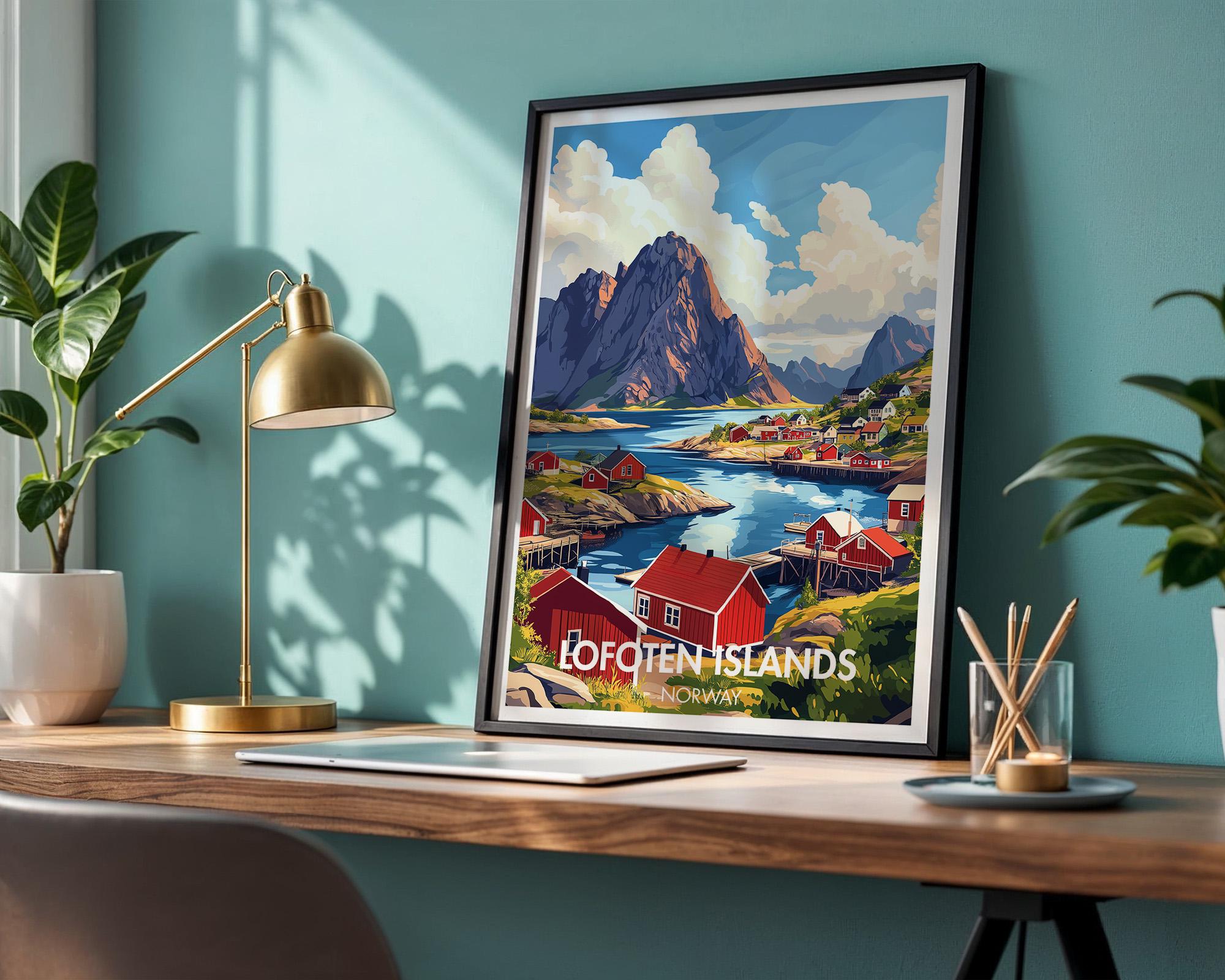 Lofoten Islands Poster