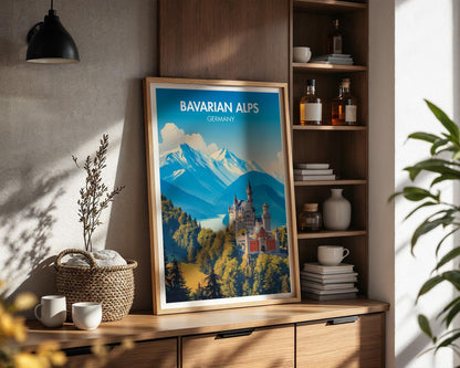Bavarian Alps Poster