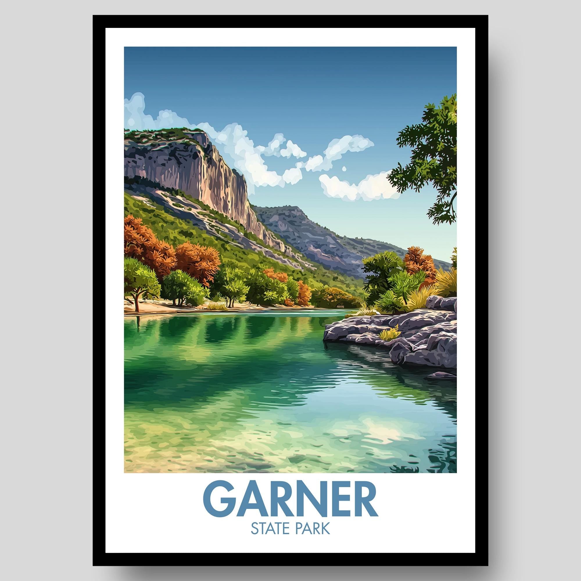 Garner State Park Poster