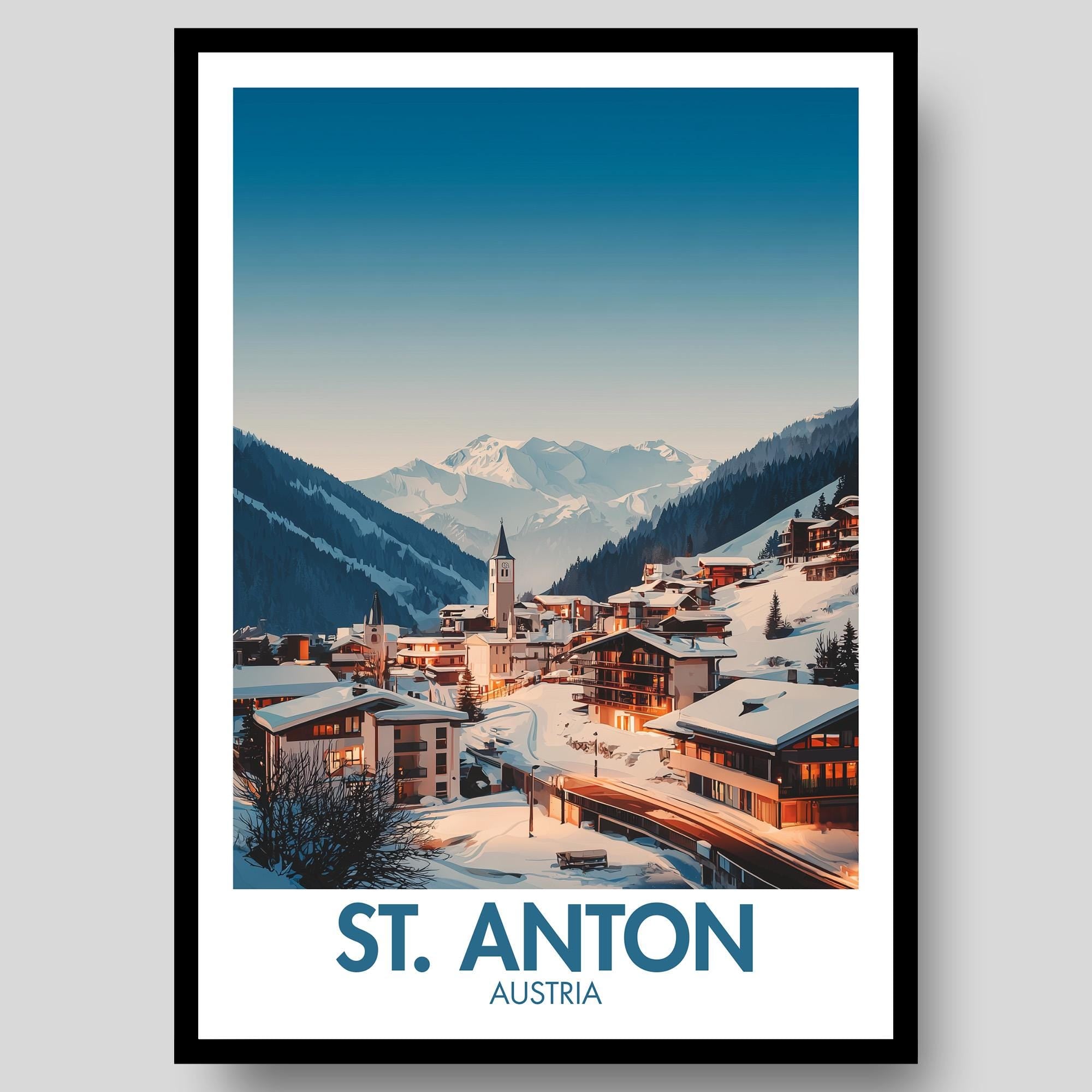 St. Anton Poster