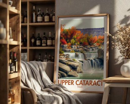 Upper Cataract Falls Poster