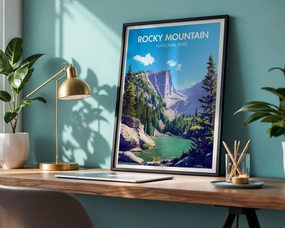 Rocky Mountain National Park Poster