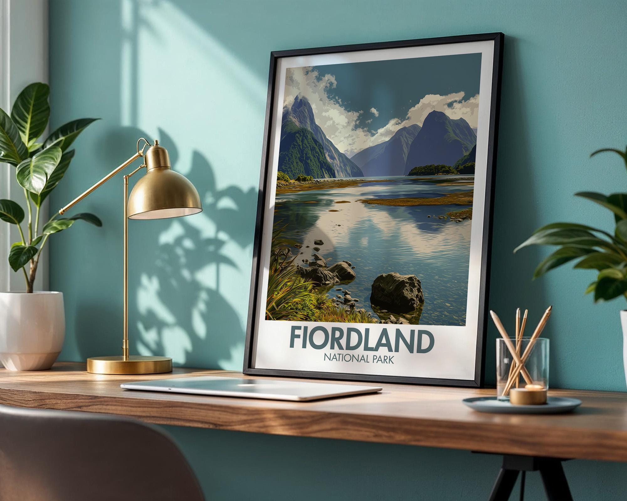 Fiordland National Park Poster