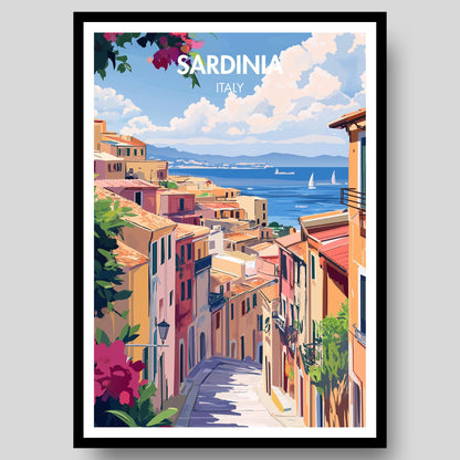 Sardinia Poster