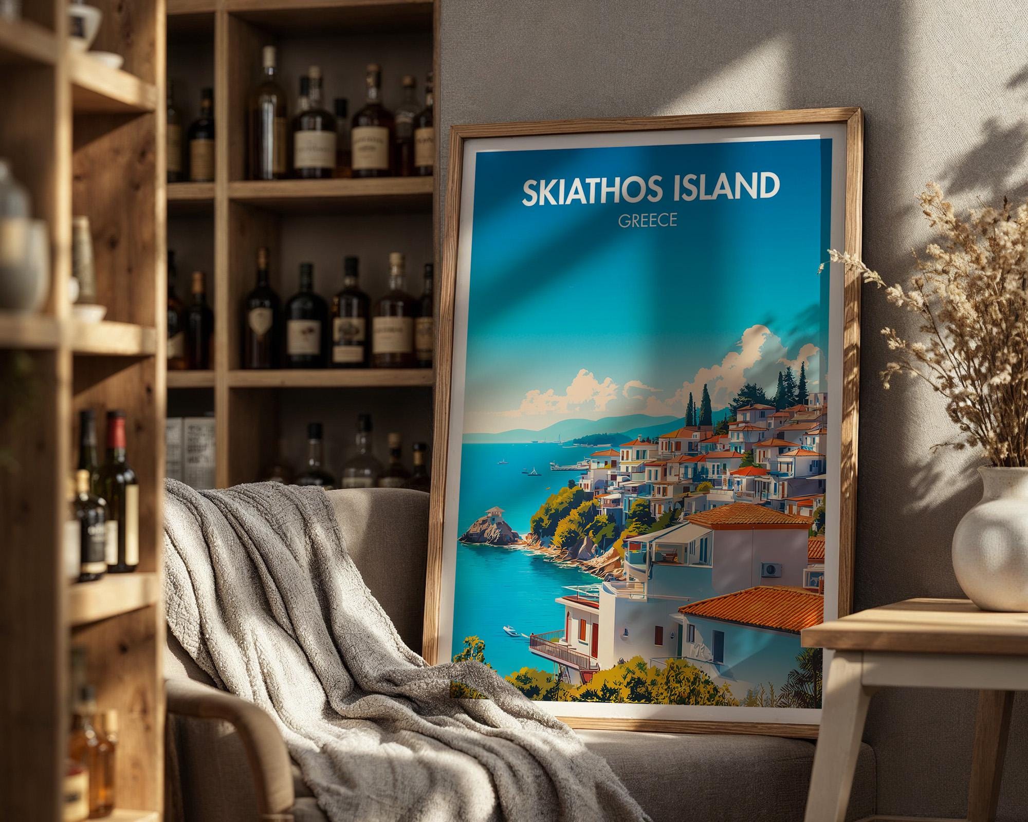 Skiathos Island Poster