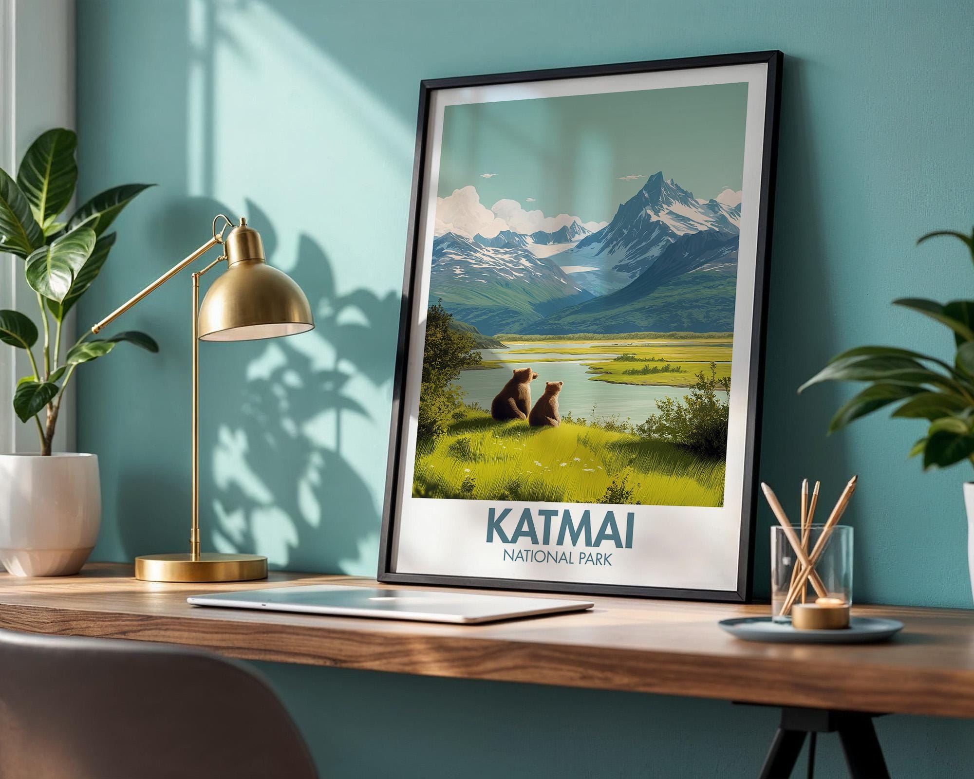 Katmai National Park Poster