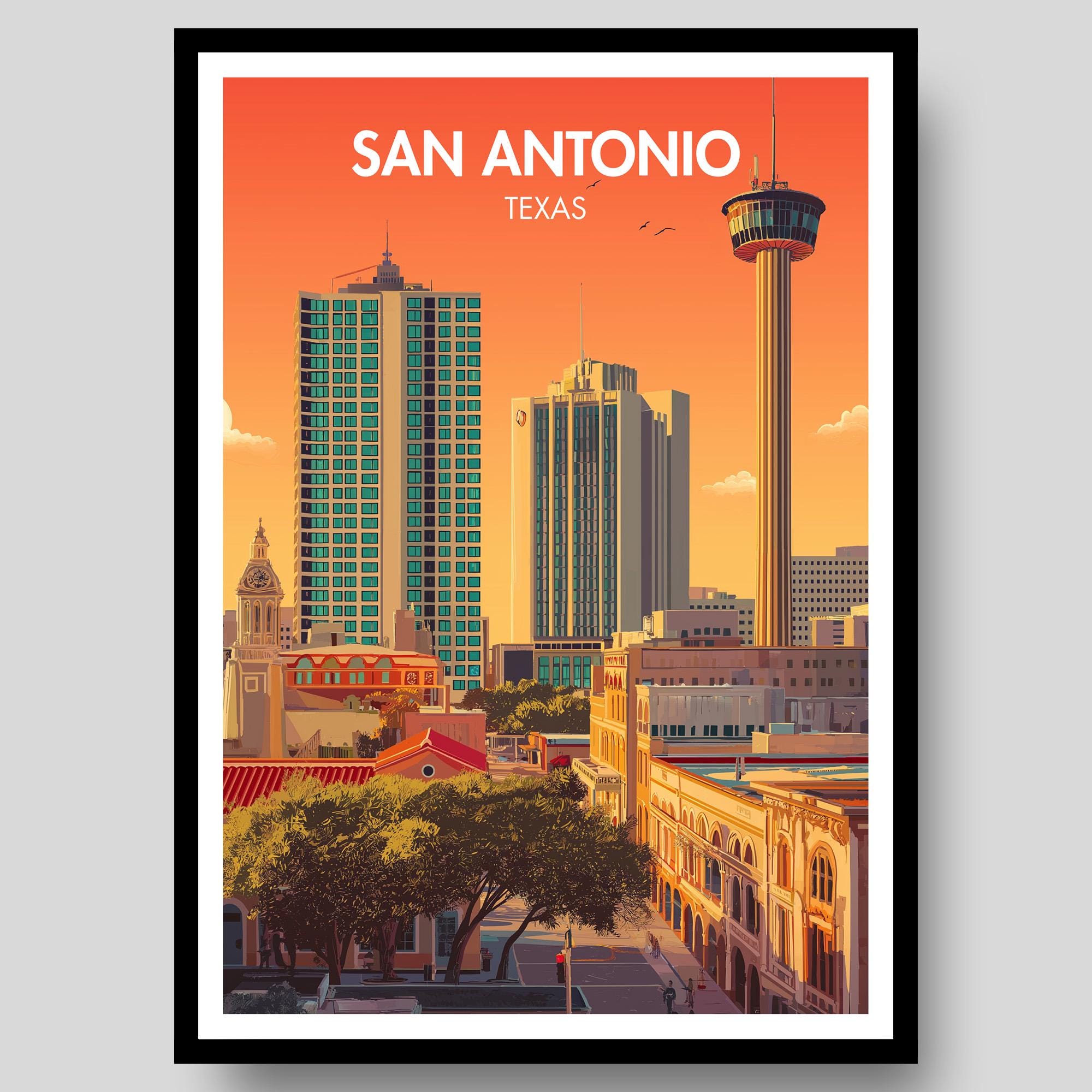 San Antonio Poster