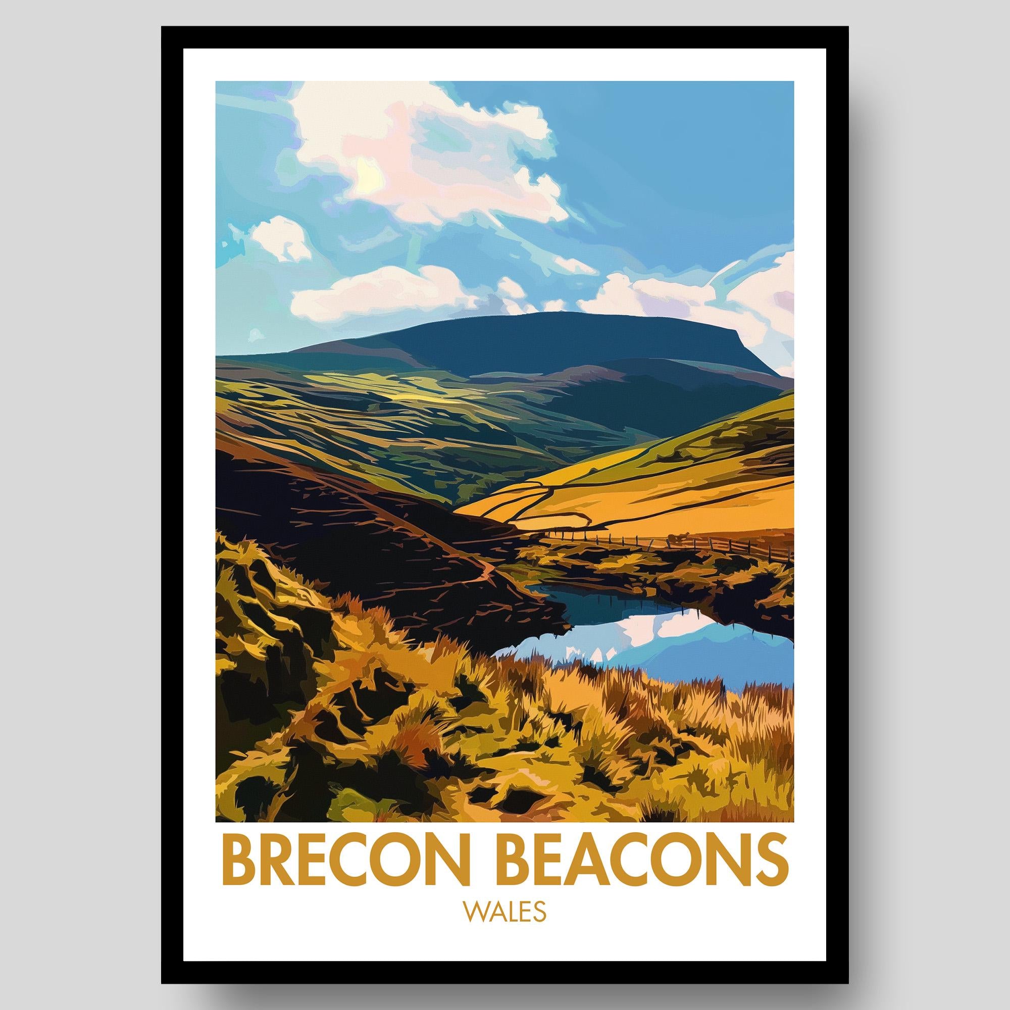 Brecon Beacons Poster