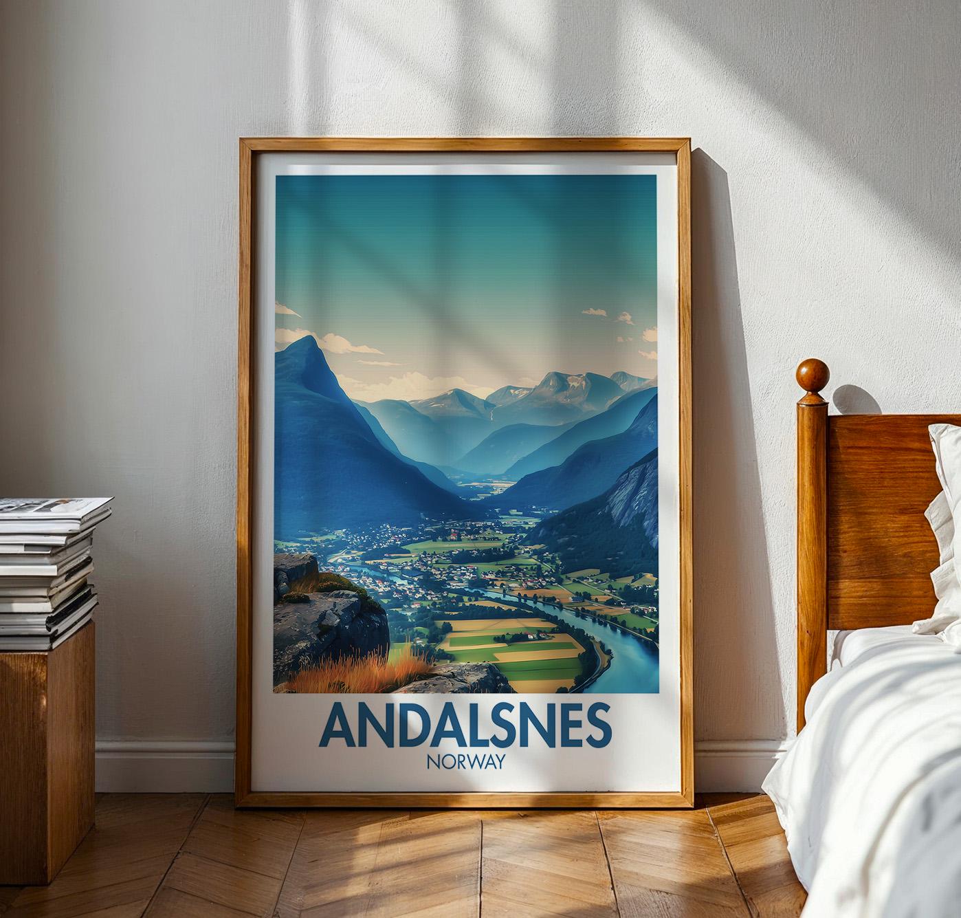 Andalsnes Poster