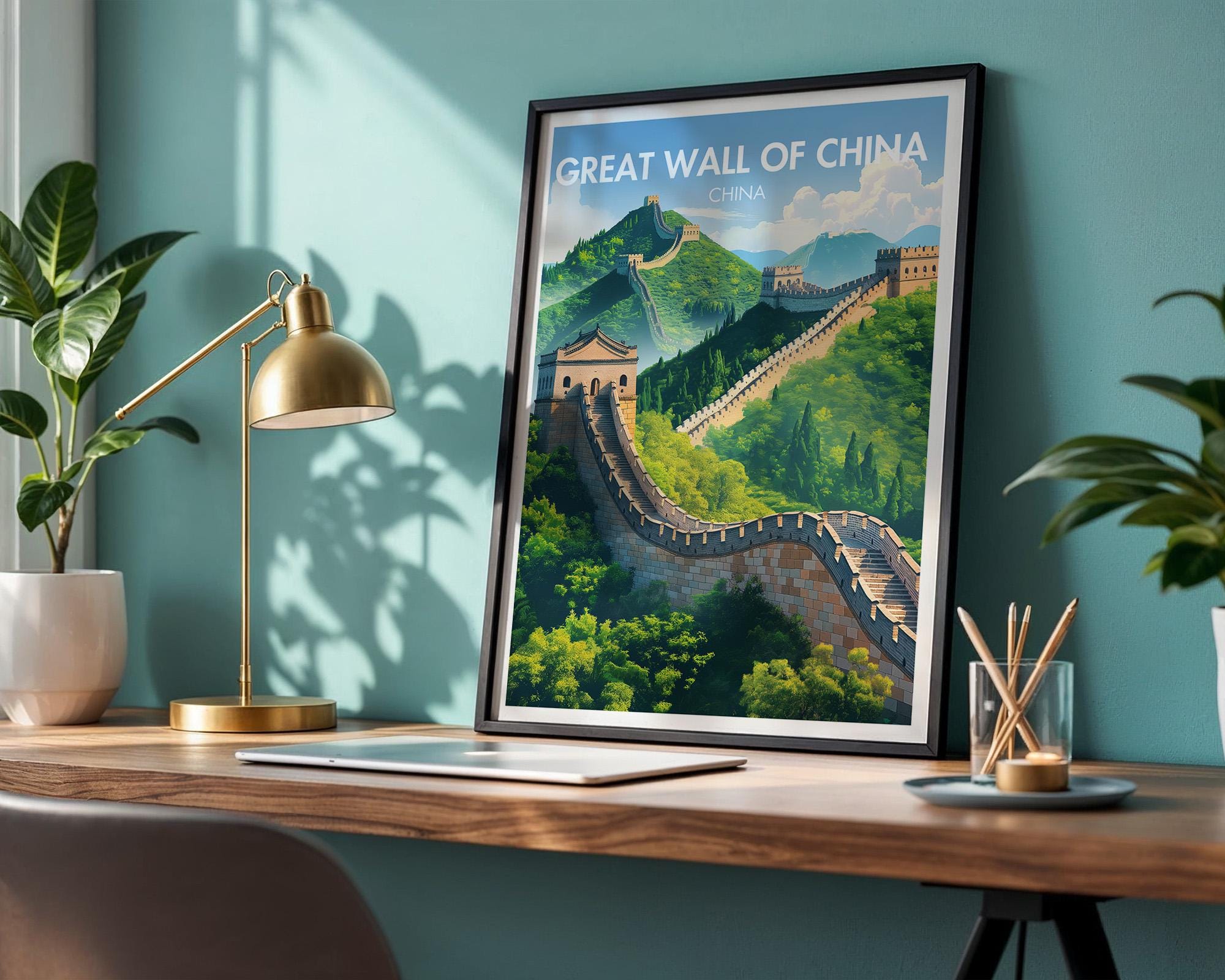 Great Wall Of China Poster