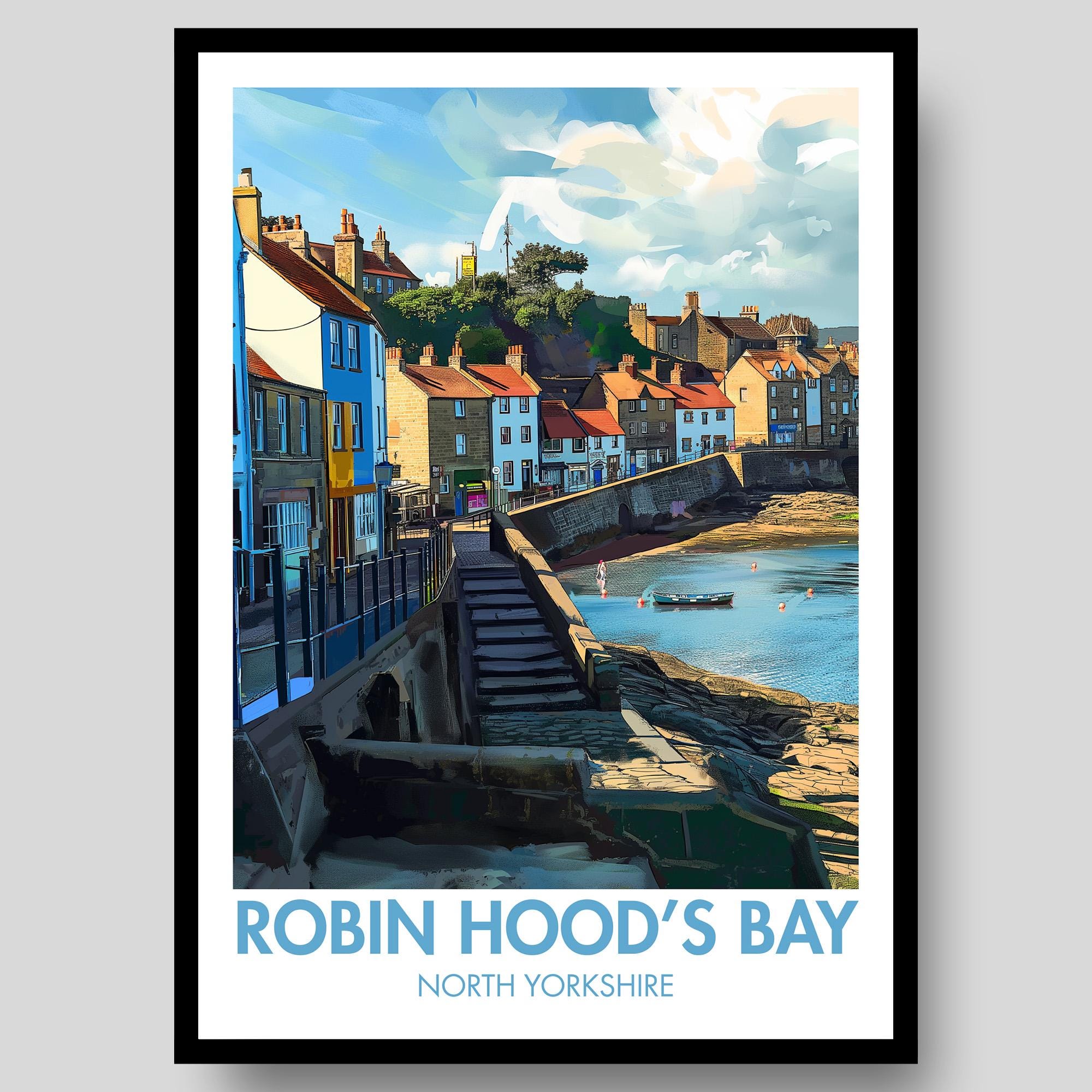 Robin Hood's Bay Poster