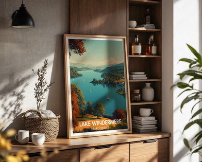 Lake Windermere Poster