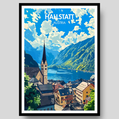 Hallstatt Poster