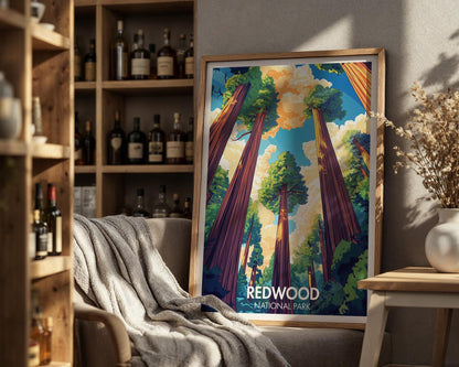 Redwood National Park Poster