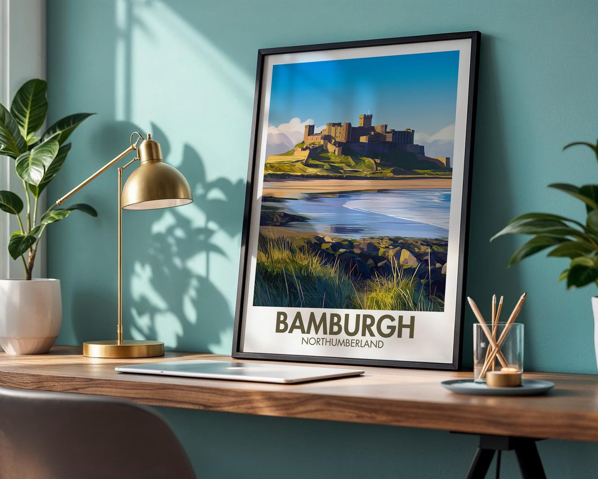 Bamburgh Poster