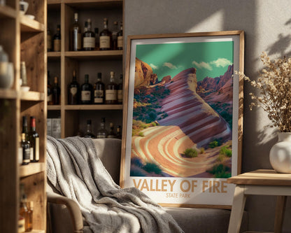 Valley of Fire State Park Poster