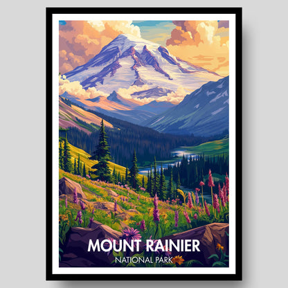 Mount Rainier Poster
