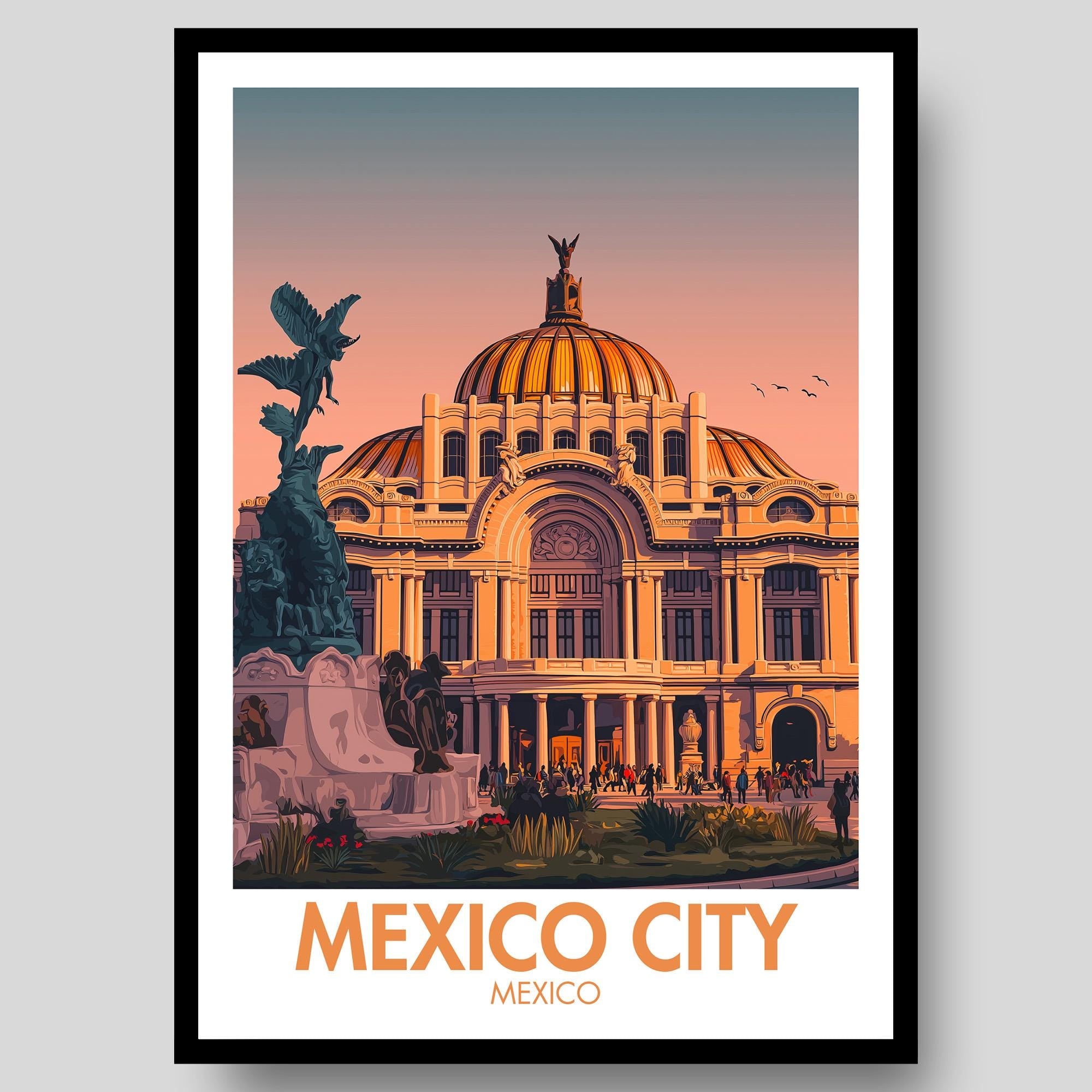 Mexico City Poster