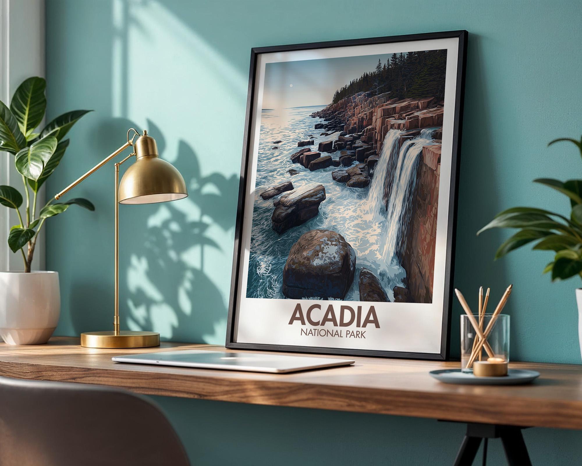 Acadia National Park Poster