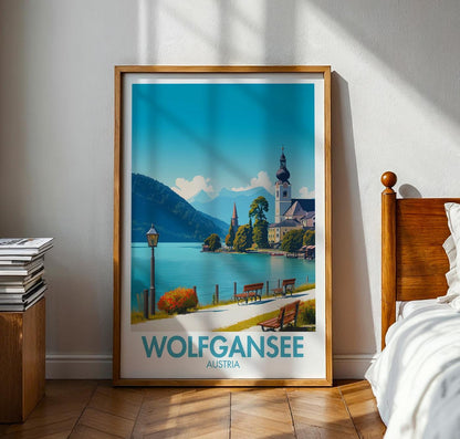 Wolfgangsee Poster