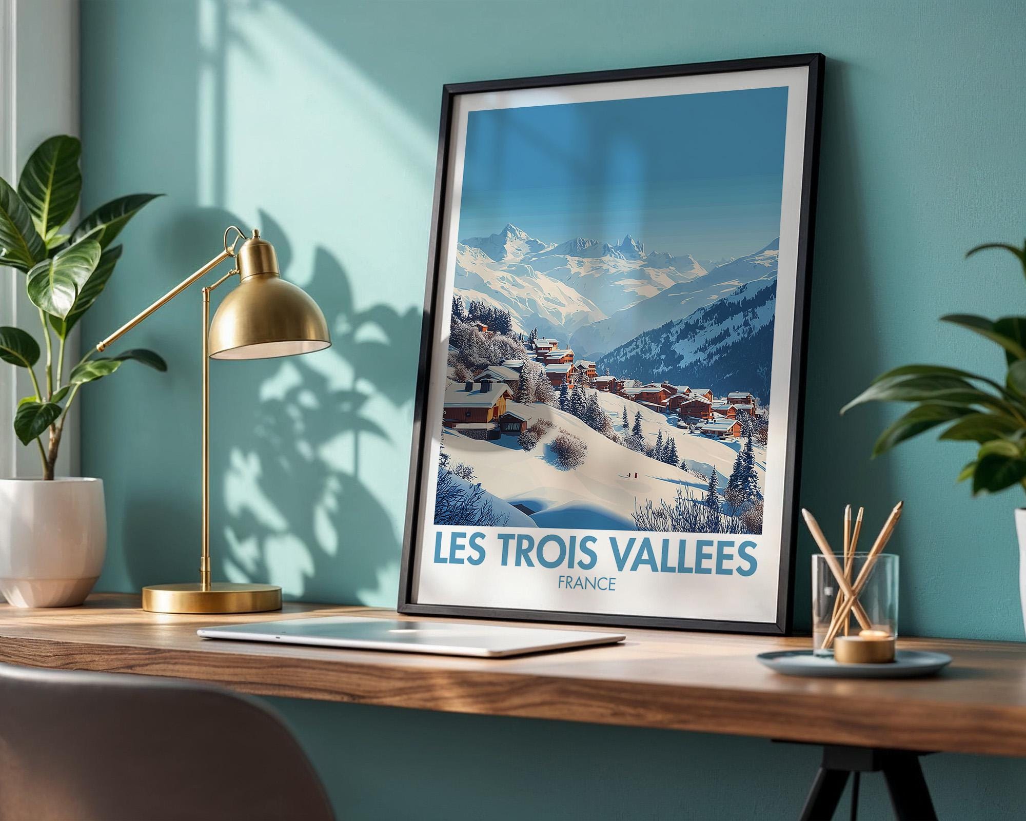 Les Trois Vallees Poster