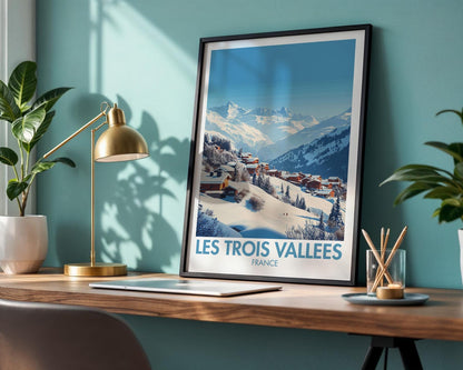 Les Trois Vallees Poster
