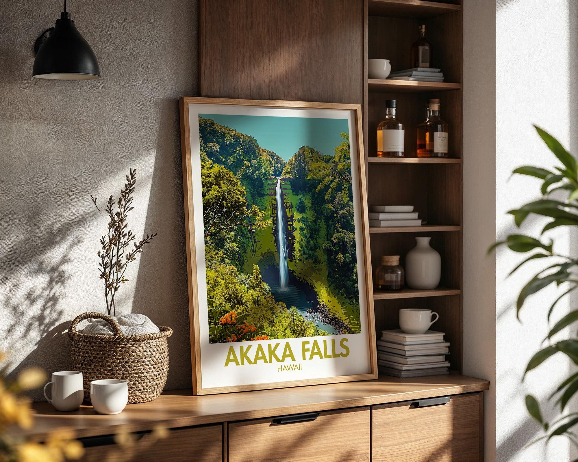 Akaka Falls Poster