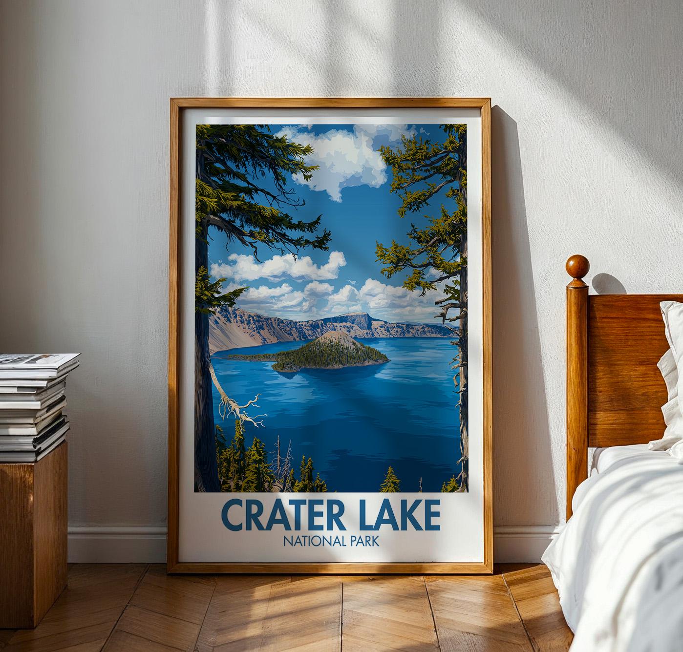 Crater Lake Poster