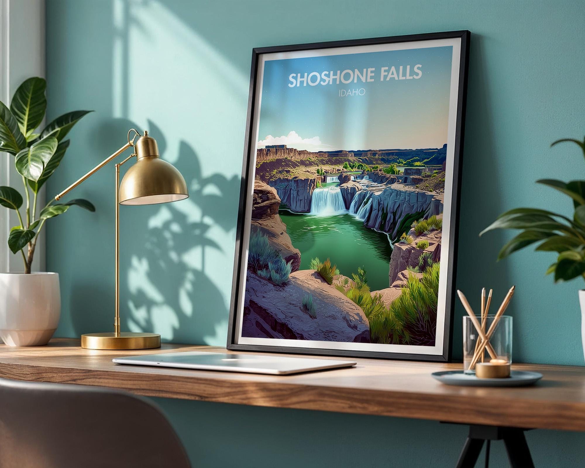 Shoshone Falls Poster
