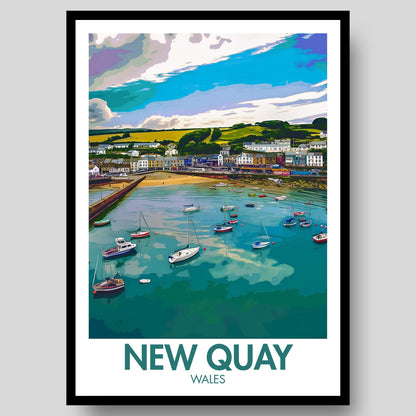 New Quay Poster