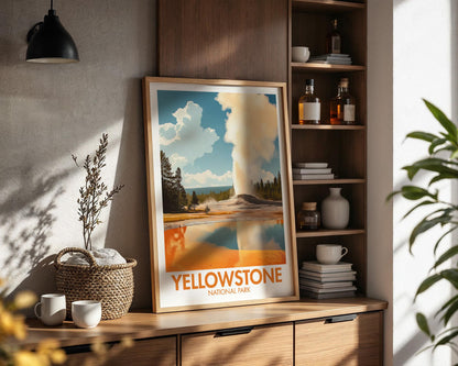 Yellowstone National Park Poster